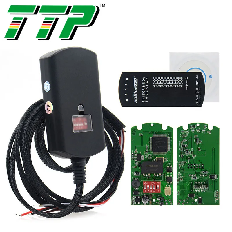 TTP 2019 Free Shipping 9 in 1 Adblue Emulator with Nox Sensor 9IN1 Support Euro 4 5 6 Truck Diagnostic Tool
TTP 2019 Free Shipping 9 in 1 Adblue Emulator with Nox Sensor 9IN1 Support Euro 4 5 6 Truck Diagnostic Tool