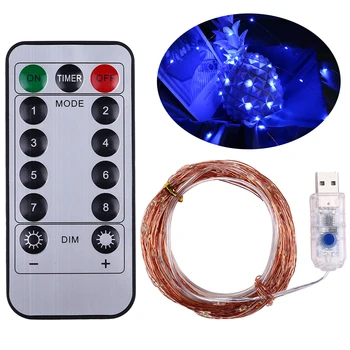 USB Powered 5M 8 Modes LED Copper Wire String Light With Remote Control For Decorative Flashing Light String Gypsophile Flashing
USB Powered 5M 8 Modes LED Copper Wire String Light With Remote Control For Decorative Flashing Light String Gypsophile Flashing
