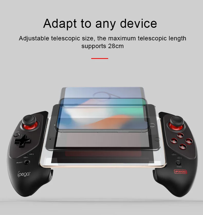 Ipega pg9083 bluetooth gamepad controller wireless joystick triggers gamepad android ios