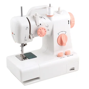 Mini Handheld Sewing Machine Electric Multifunction Double Speed Double Thread Reverse Sewing Automatic Thread Sewing Machine Wi