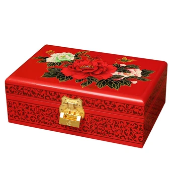 

Lacquerware Wooden Creative Boxes Designed Storage Living Room Small Items Colors Available Fast Delivery Wedding Styles Cases