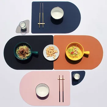 4PCS Set Dual Side 2 Color Tableware Pad Placemat PU Leather Table Mat Heat Insulation Non-Slip Placemats Bowl Coaster Kitchen
4PCS Set Dual Side 2 Color Tableware Pad Placemat PU Leather Table Mat Heat Insulation Non-Slip Placemats Bowl Coaster Kitchen