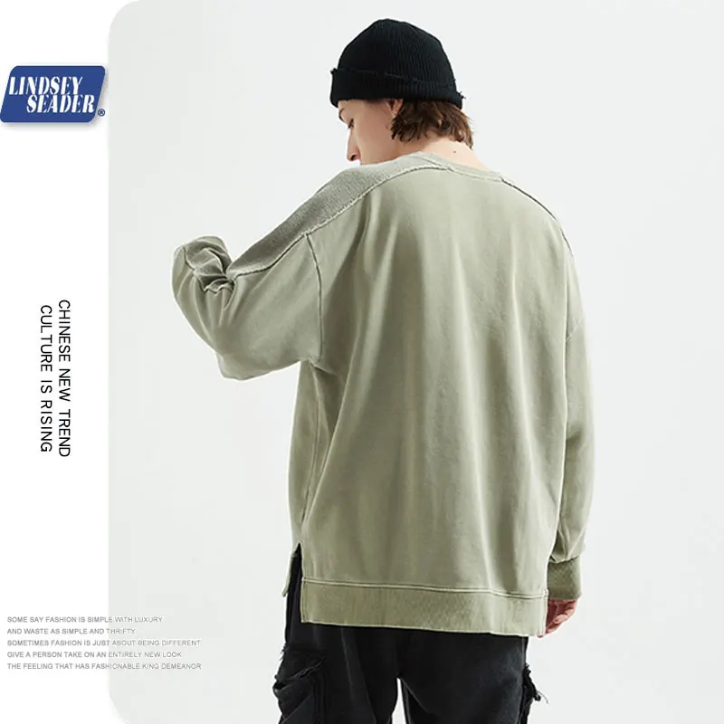 Фото Мужские толстовки с капюшоном s 2020 уличная одежда мужской пуловер в стиле хип-хоп