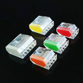 100pcs PCT-252 Wire Connector For Junction Box 2 Pin Conductor Terminal Block For AWG 18-14 /PCT 252 transparent connector
100pcs PCT-252 Wire Connector For Junction Box 2 Pin Conductor Terminal Block For AWG 18-14 /PCT 252 transparent connector