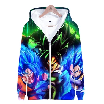 Dragon Ball Zipper Hoodies Men Women Sweatshirt Hoody Dragon Ball Z Super Broly Zip Up Hooded Goku Mens Polluver Tracksuit Coats
Dragon Ball Zipper Hoodies Men Women Sweatshirt Hoody Dragon Ball Z Super Broly Zip Up Hooded Goku Mens Polluver Tracksuit Coats