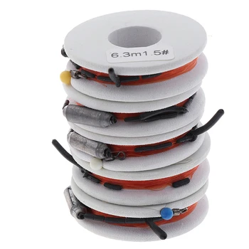 5Pcs 3.6M-6.3M Convenient Line Group Tool Mixed Lead Sinker / Float Seat / Space Bean / Winding Board Carp Fishing Accessory
5Pcs 3.6M-6.3M Convenient Line Group Tool Mixed Lead Sinker / Float Seat / Space Bean / Winding Board Carp Fishing Accessory