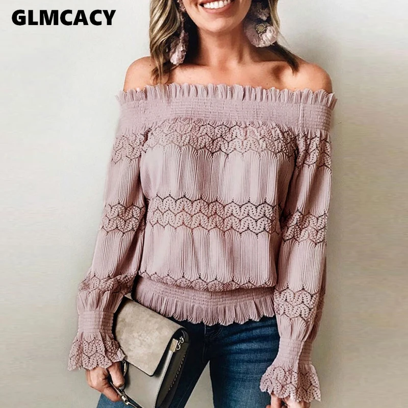 Women Casual Slash Neck Hollow Out Butterfly Sleeve T-shirt Autumn Streetwear Solid Ruffles Long Sleeve Women Tops
Women Casual Slash Neck Hollow Out Butterfly Sleeve T-shirt Autumn Streetwear Solid Ruffles Long Sleeve Women Tops