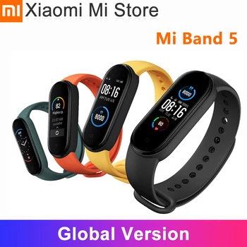 Global Version Xiaomi Mi Band 5 Wristband Touch Screen Smart Bracelet Fitness Track Heart Rate Monitor Band
Global Version Xiaomi Mi Band 5 Wristband Touch Screen Smart Bracelet Fitness Track Heart Rate Monitor Band