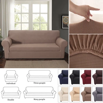 Jacquard Stretch Sofa Covers Solid color Elastic Sectional Throw Couch Corner Cover Cases for Furniture Armchairs Home Decor
Jacquard Stretch Sofa Covers Solid color Elastic Sectional Throw Couch Corner Cover Cases for Furniture Armchairs Home Decor