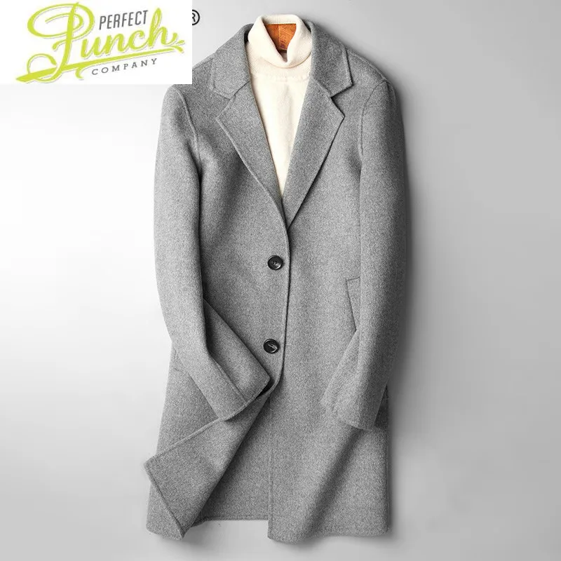 Autumn Spring 100% Wool Coat Men Long Jacket Korean Fashion Mens Coats and Jackets Erkek Mont B12N008027A KJ4287
Autumn Spring 100% Wool Coat Men Long Jacket Korean Fashion Mens Coats and Jackets Erkek Mont B12N008027A KJ4287