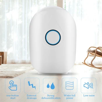 Electric Dehumidifier Mini Bedroom Basement Moisture Trap Desiccator Quiet Dehumidification Device(EU Plug)
Electric Dehumidifier Mini Bedroom Basement Moisture Trap Desiccator Quiet Dehumidification Device(EU Plug)