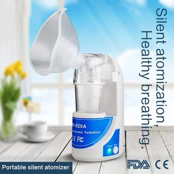 110/220V Family Ultrasonic Nebulizer Compact Portable Inhaler Nebulizer Mist Discharge Asthma Inhaler Automizer Adult Child
110/220V Family Ultrasonic Nebulizer Compact Portable Inhaler Nebulizer Mist Discharge Asthma Inhaler Automizer Adult Child