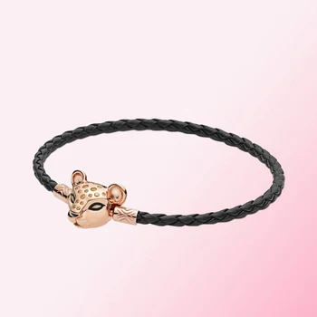 100% 925 Sterling Silver Fashion ClassicBlack Single Circle Lion Leather Bracelet Women's Charm Jewelry Free Shipping Wholesale
100% 925 Sterling Silver Fashion ClassicBlack Single Circle Lion Leather Bracelet Women's Charm Jewelry Free Shipping Wholesale