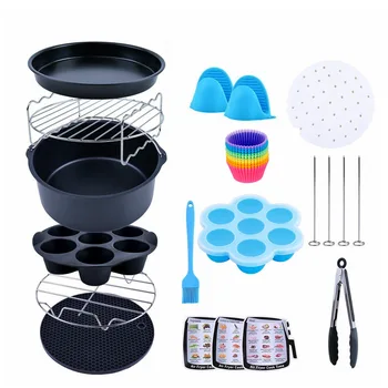 Apply To 3.2-5.8qt air Fryer accessories 13 Parts Suit 7 Inch Cake Steamed Rack Of Pizza Plate
Apply To 3.2-5.8qt air Fryer accessories 13 Parts Suit 7 Inch Cake Steamed Rack Of Pizza Plate