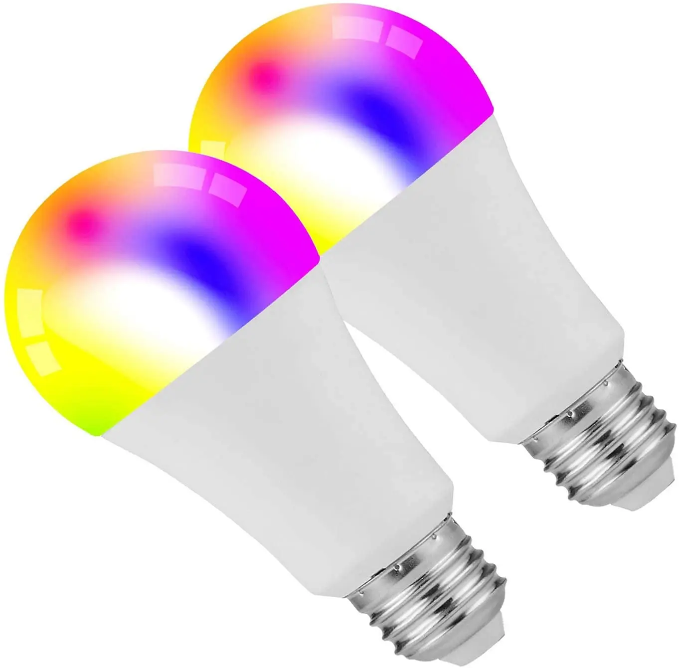 Smart Light Bulbs, 9W Smart Bulbs That Work with Alexa, Google Home (No Hub Required), RGB Color Changing Bulbs, A19 E27 Magic
Smart Light Bulbs, 9W Smart Bulbs That Work with Alexa, Google Home (No Hub Required), RGB Color Changing Bulbs, A19 E27 Magic