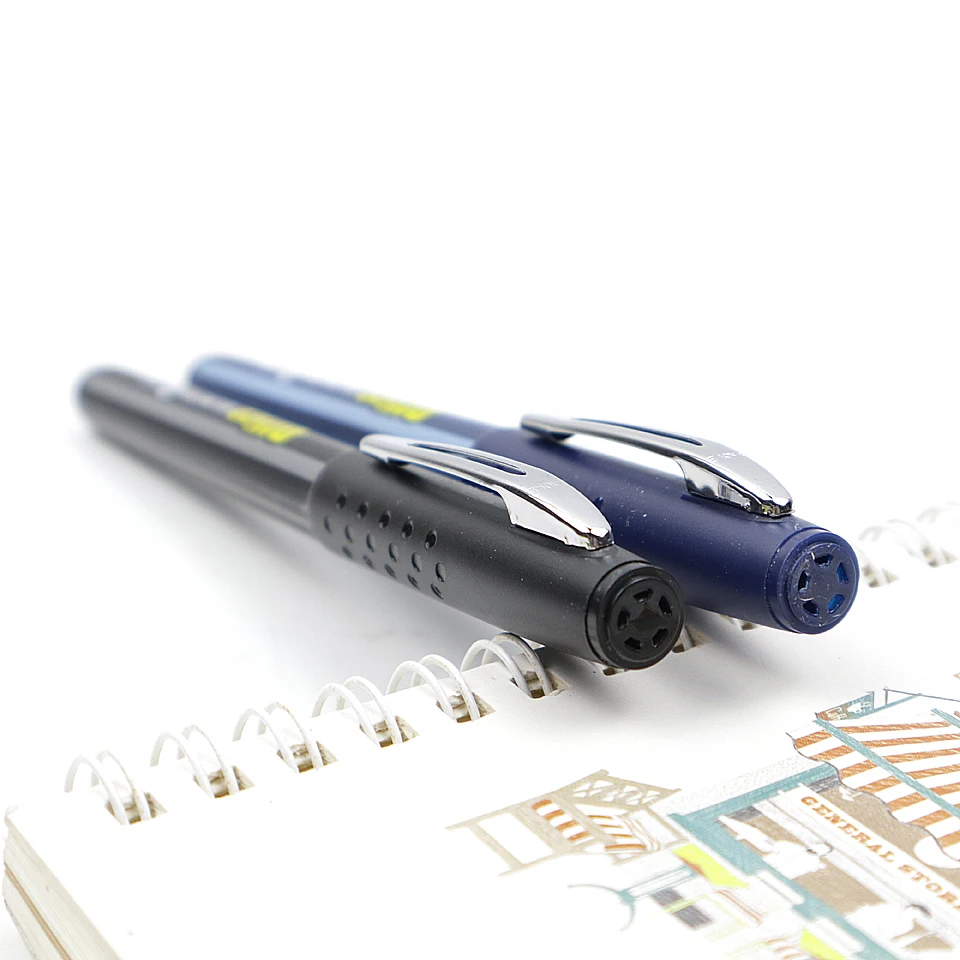 Гелевая ручка 1 0 мм с черными/синими чернилами заправка деловыми гелевыми