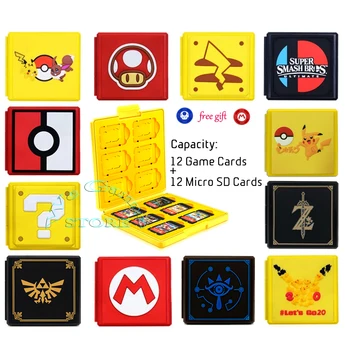 24 in 1 Nintend Switch Game Cards Case NintendoSwitch Pattern Hard Protective Bag Nitendo Storage Box for Nintendo Switch
24 in 1 Nintend Switch Game Cards Case NintendoSwitch Pattern Hard Protective Bag Nitendo Storage Box for Nintendo Switch
