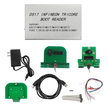 DS17 Infineon Tricore Boot Reader updated version for BDM100 Support EDC17/MED17/ME17/MEV17/MEVD17/PCF2.1/SD13/SD14/SD16/SID208
DS17 Infineon Tricore Boot Reader updated version for BDM100 Support EDC17/MED17/ME17/MEV17/MEVD17/PCF2.1/SD13/SD14/SD16/SID208