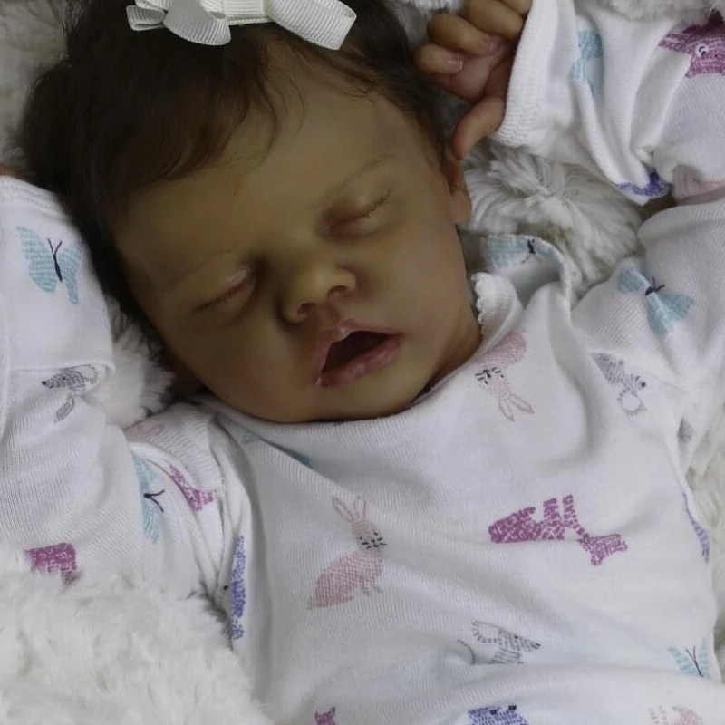 49cm premie real baby newborn doll girl lifelike sleeping bebe reborn silicone doll collectible art children gift toys
49cm premie real baby newborn doll girl lifelike sleeping bebe reborn silicone doll collectible art children gift toys