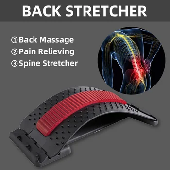 3 Stage Adjustable Back Lumbar Stretch Massager Waist Stretcher Vertebral Pain Relieving 96 Massage Points Stretcher Health Care
3 Stage Adjustable Back Lumbar Stretch Massager Waist Stretcher Vertebral Pain Relieving 96 Massage Points Stretcher Health Care