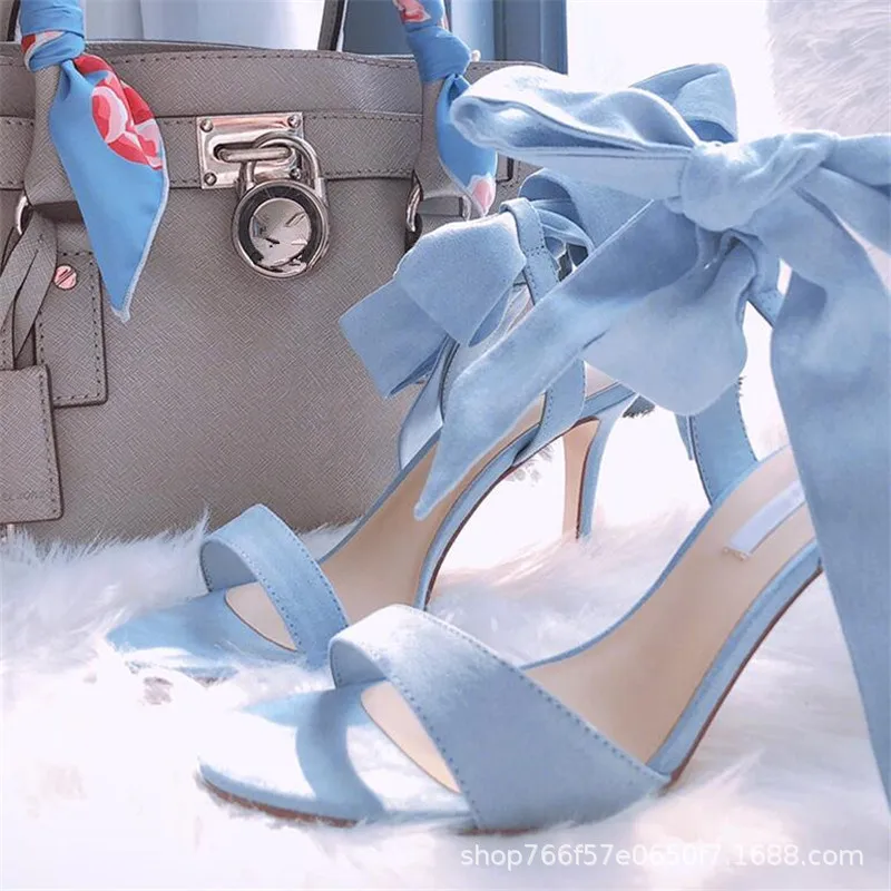 Back straps stiletto heels 2020 summer popular open toe lace-up new style fairy bow a word belt fashion sandals high heel shoes
Back straps stiletto heels 2020 summer popular open toe lace-up new style fairy bow a word belt fashion sandals high heel shoes