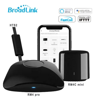 BroadLink RM4 Pro IR/ RF/WIFI, RM4C Mini WIFI IR Smart Universal Remote appliances Voice Controlled By Alexa Google Home
BroadLink RM4 Pro IR/ RF/WIFI, RM4C Mini WIFI IR Smart Universal Remote appliances Voice Controlled By Alexa Google Home
