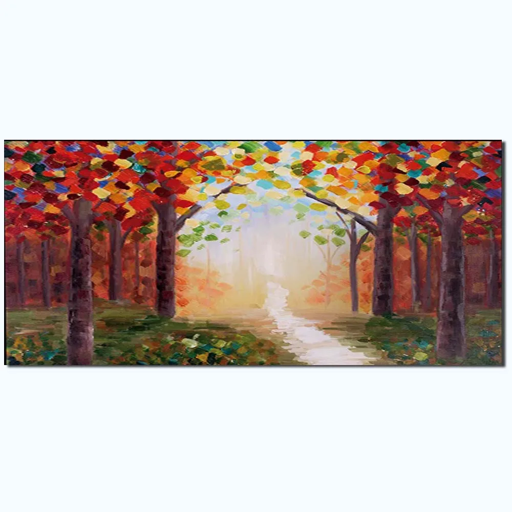 Hand Painted Abstract Palette Knife Forest Landscape Wall Picture Oil Painting Canvas Art Living Room Home Decor Drop Shipping
Hand Painted Abstract Palette Knife Forest Landscape Wall Picture Oil Painting Canvas Art Living Room Home Decor Drop Shipping