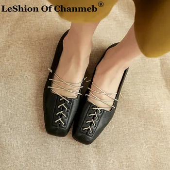 New Soft Cow Leather Casual Shoes Women Cross Elastic Band Ballet Flats Square Toe Espadrilles Ladies Moccasins sapato feminino
New Soft Cow Leather Casual Shoes Women Cross Elastic Band Ballet Flats Square Toe Espadrilles Ladies Moccasins sapato feminino