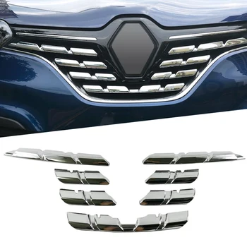 7x Car Front Grille Cover Trim Molding Chrome ABS Insert Bonnet Garnish Protector Sticker for Renault Kadjar 2015 2016 2017
7x Car Front Grille Cover Trim Molding Chrome ABS Insert Bonnet Garnish Protector Sticker for Renault Kadjar 2015 2016 2017