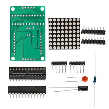MAX7219 Common-Cathode Display Driver Dot Matrix Module With 4 Fixing Screw Holes for PCB board
MAX7219 Common-Cathode Display Driver Dot Matrix Module With 4 Fixing Screw Holes for PCB board