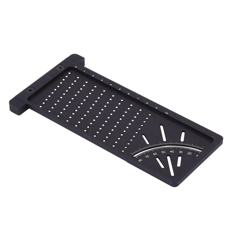 Woodworking Scribe Angle Scriber Aluminum Hole Positioning Ruler Measuring Tool
Woodworking Scribe Angle Scriber Aluminum Hole Positioning Ruler Measuring Tool