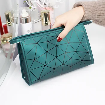 Geometric Diamond PU Waterproof Multi-function Travel Large Capacity Portable Toiletry Makeup Storage Clutch
Geometric Diamond PU Waterproof Multi-function Travel Large Capacity Portable Toiletry Makeup Storage Clutch