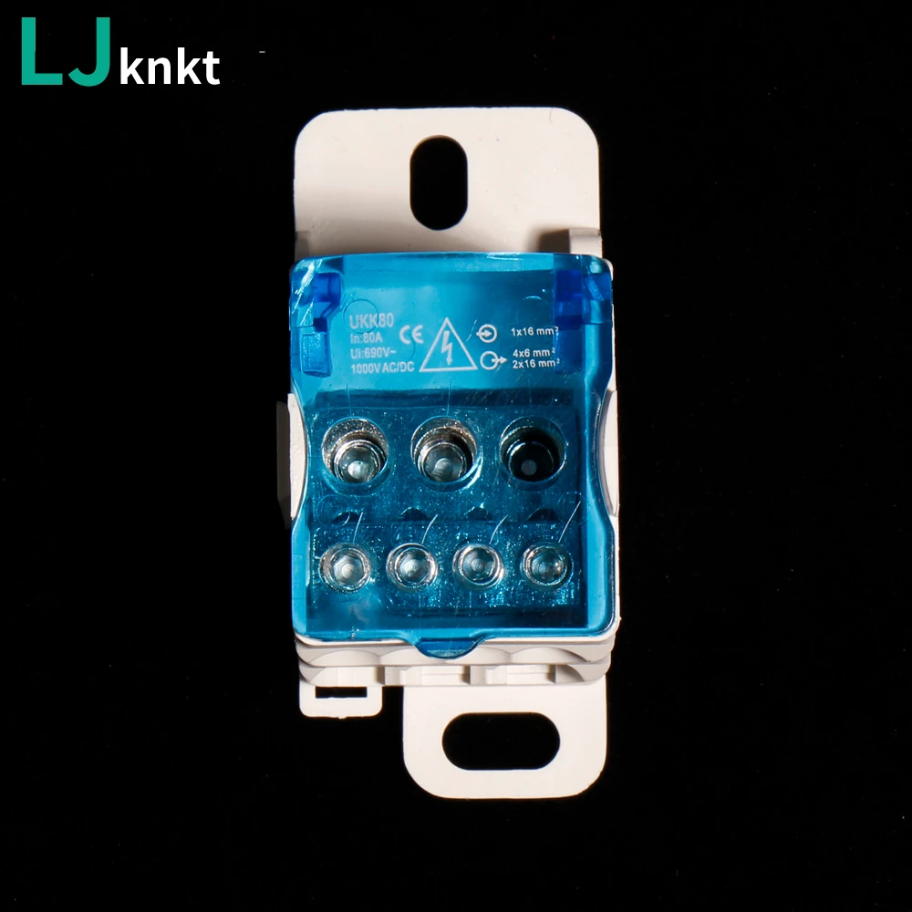 UKK 80A guide Terminal Blocks One in several out Power Distribution Block Box Universal Electric Wire Connector Junction Box
UKK 80A guide Terminal Blocks One in several out Power Distribution Block Box Universal Electric Wire Connector Junction Box