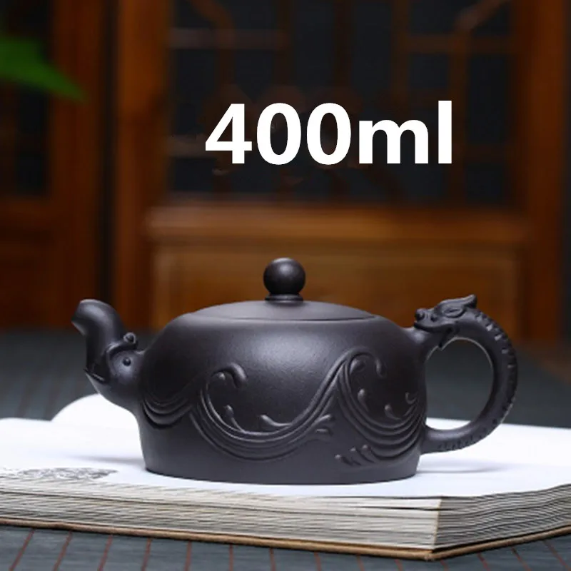 Teapot Yixing Zisha Clay Chinese Porcelain Teapots Gongfu Tea Set 400ml New Arrived Famous Handmade Pots With Gift Box
Teapot Yixing Zisha Clay Chinese Porcelain Teapots Gongfu Tea Set 400ml New Arrived Famous Handmade Pots With Gift Box
