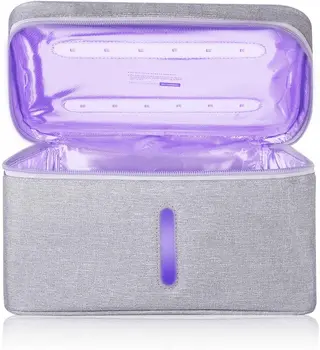 LED UV Cleaner and Sanitizer Bag Ultraviolet Light Storage Bag 99% Cleaned for Phone Bottle Pacifiers Underwear And More
LED UV Cleaner and Sanitizer Bag Ultraviolet Light Storage Bag 99% Cleaned for Phone Bottle Pacifiers Underwear And More