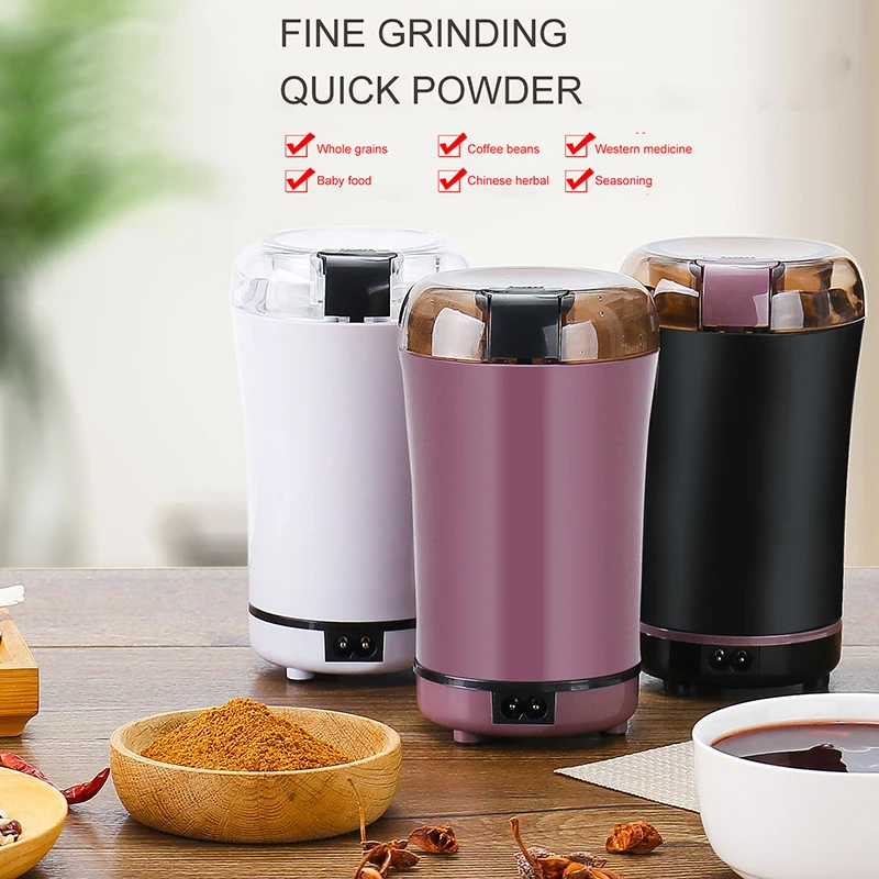 Coffee Grinder Machine Electric Powder Mill Household Small Dry Mill Grain Cereal Grinder Herbal Coffee Machine Portable For Gif
Coffee Grinder Machine Electric Powder Mill Household Small Dry Mill Grain Cereal Grinder Herbal Coffee Machine Portable For Gif