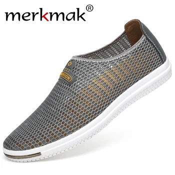 Merkmak 2020 New Brand Classic Men Casual Shoes Lightweight Comfortable Walking Sneakers Big Size Breathable Summer Beach Shoes
Merkmak 2020 New Brand Classic Men Casual Shoes Lightweight Comfortable Walking Sneakers Big Size Breathable Summer Beach Shoes