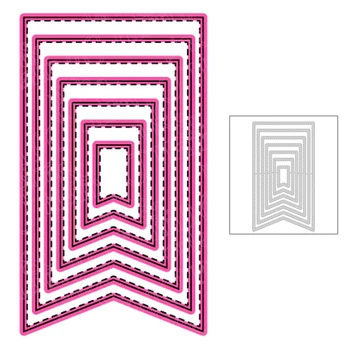 2020 New Banners Label Layered Nesting Metal Cutting Dies For DIY Embossing Photo Frame Card Paper Album Scrapbooking No Stamps
2020 New Banners Label Layered Nesting Metal Cutting Dies For DIY Embossing Photo Frame Card Paper Album Scrapbooking No Stamps