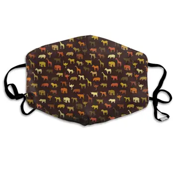 NiYoung Unisex Breathable Wildlife Animal World Mouth Mask, Adjustable Earloop Anti Dust Pollution Face Mask for Running 
NiYoung Unisex Breathable Wildlife Animal World Mouth Mask, Adjustable Earloop Anti Dust Pollution Face Mask for Running