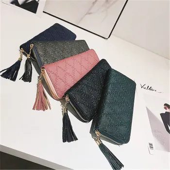 New Women Pu Leather Wallets Female Long Purses Money Bags Phone Pocket Ladies High Quality Wallet Card Holder Clutch Moda Mujer
New Women Pu Leather Wallets Female Long Purses Money Bags Phone Pocket Ladies High Quality Wallet Card Holder Clutch Moda Mujer