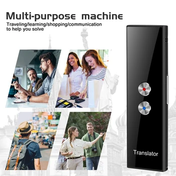Hot Portable Mini Wireless Smart Translator 68 Languages Two-Way Real Time Instant Voice Translator App Bluetooth M-Language
Hot Portable Mini Wireless Smart Translator 68 Languages Two-Way Real Time Instant Voice Translator App Bluetooth M-Language