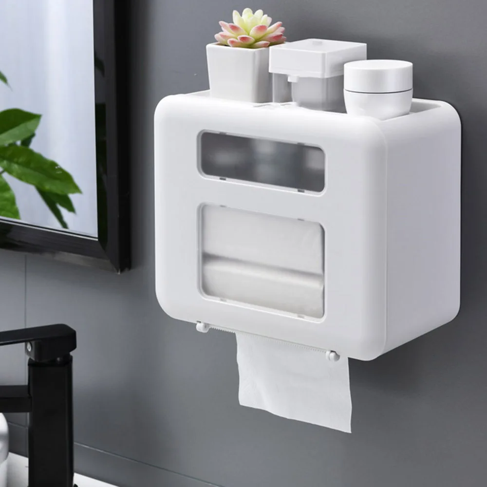 Toilet Paper Towel Box Perforated Free Roll Paper Tube Pumping Paper Box Waterproof Toilet Paper Rack Storage Boxes
Toilet Paper Towel Box Perforated Free Roll Paper Tube Pumping Paper Box Waterproof Toilet Paper Rack Storage Boxes