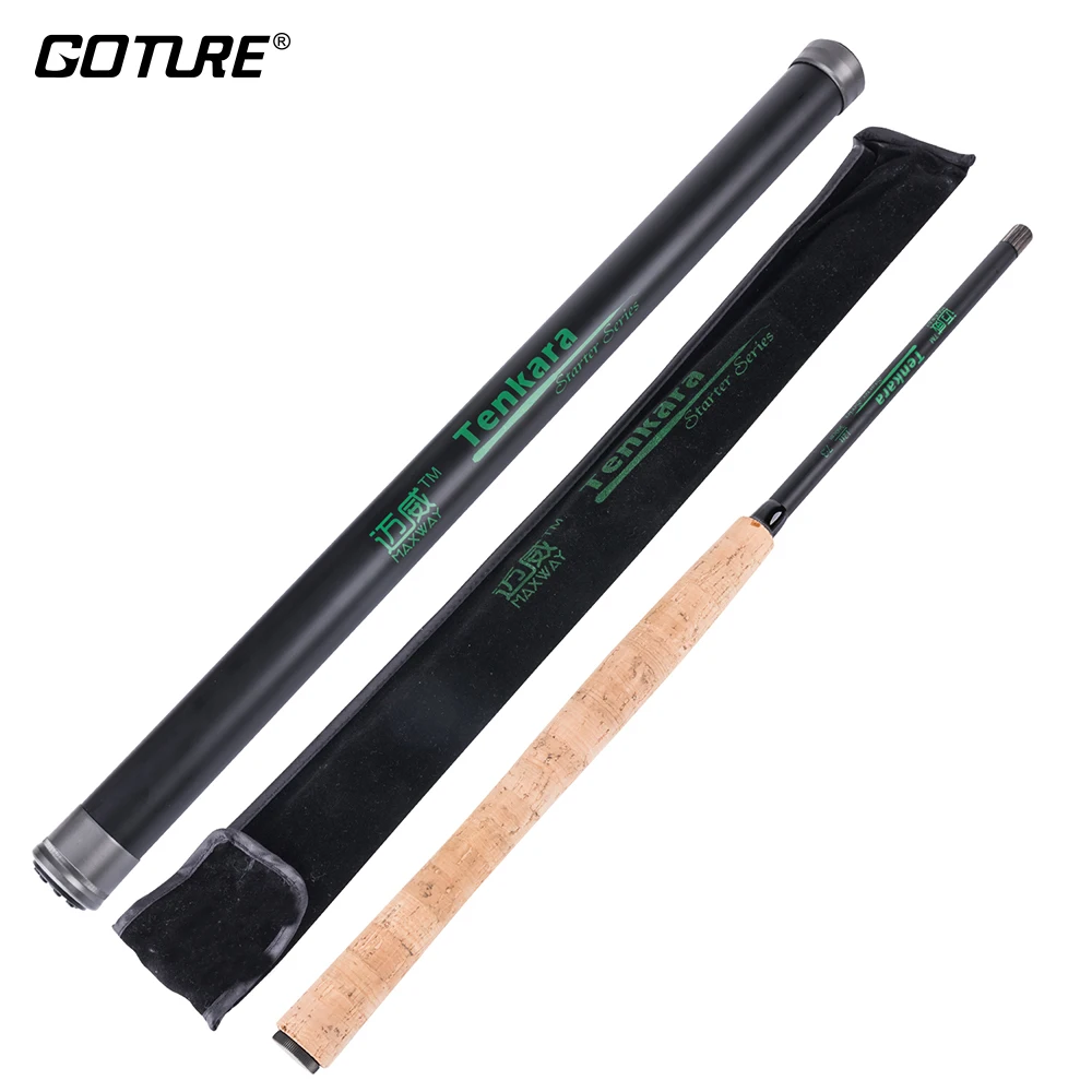 Goture Maxway Tenkara удочка для ловли нахлыстом 3 6 м 9 (12/13 футов) телескопическая