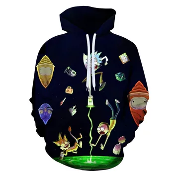 Brand new 2019 Fashion Brand 3D hoodies cartoon rick and morty print Women/Men Hoody casual hooded sweatshirts
Brand new 2019 Fashion Brand 3D hoodies cartoon rick and morty print Women/Men Hoody casual hooded sweatshirts