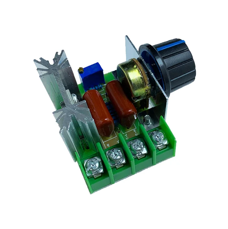 AC 220V 2000W SCR Voltage Regulator Dimming Dimmers Motor Speed Controller Thermostat Electronic Voltage Regulator Module
AC 220V 2000W SCR Voltage Regulator Dimming Dimmers Motor Speed Controller Thermostat Electronic Voltage Regulator Module