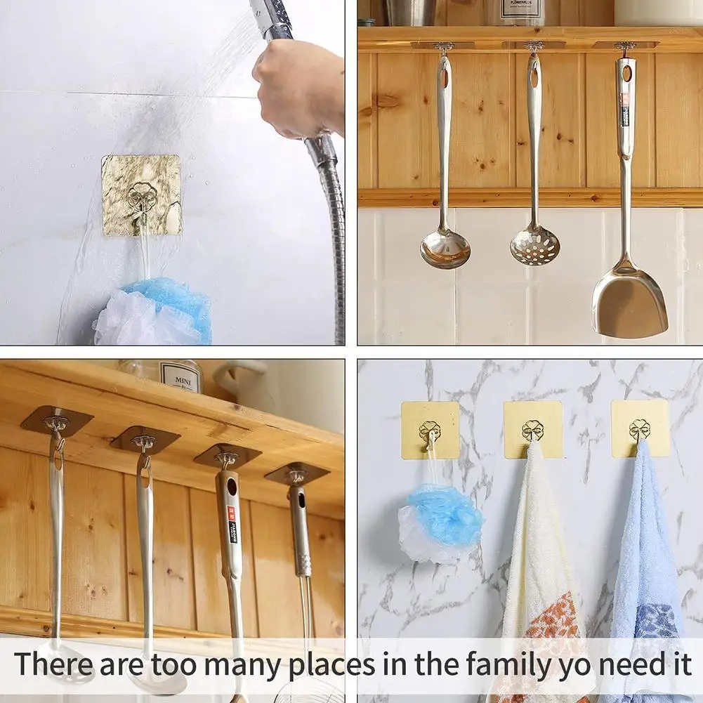 Gold Sliver Color Strong Transparent Wall Hanger Rack Load Hooks Sucker Waterproof Space Sundries Hook Adhesive Saver Heavy L9G5 
Gold Sliver Color Strong Transparent Wall Hanger Rack Load Hooks Sucker Waterproof Space Sundries Hook Adhesive Saver Heavy L9G5