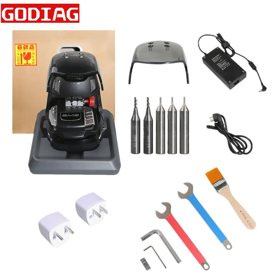 Newest 2M2 Magic Tank Automatic Car Key Cutting Machine Work on Android via Bluetooth with Database 2019.0612
Newest 2M2 Magic Tank Automatic Car Key Cutting Machine Work on Android via Bluetooth with Database 2019.0612