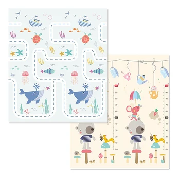 XPE Puzzle kids rug playmat Foldable Baby Climbing Play Mat Children's Mat Thickened Baby Room Crawling Pad Game Blanket Carpet 
XPE Puzzle kids rug playmat Foldable Baby Climbing Play Mat Children's Mat Thickened Baby Room Crawling Pad Game Blanket Carpet