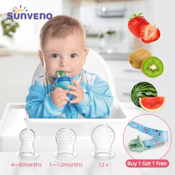 Sunveno Baby Food Feeder Fruit Feeder Pacifier Infant Teething Toy Teether in Appetite Stimulating Silicone Pouches for Toddlers
Sunveno Baby Food Feeder Fruit Feeder Pacifier Infant Teething Toy Teether in Appetite Stimulating Silicone Pouches for Toddlers