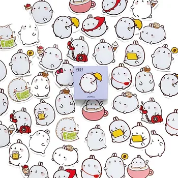 1 Box Cute Molang Rabbit Label Stickers Set Decorative Stationery Stickers Scrapbooking DIY Diary Album Stick Lable
1 Box Cute Molang Rabbit Label Stickers Set Decorative Stationery Stickers Scrapbooking DIY Diary Album Stick Lable